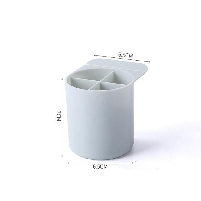 Gambar 2510 Rak meja gantung holder pulpen/pensil/stationery untuk kantor - Bulat dari TOTOLOOK undefined Tokopedia