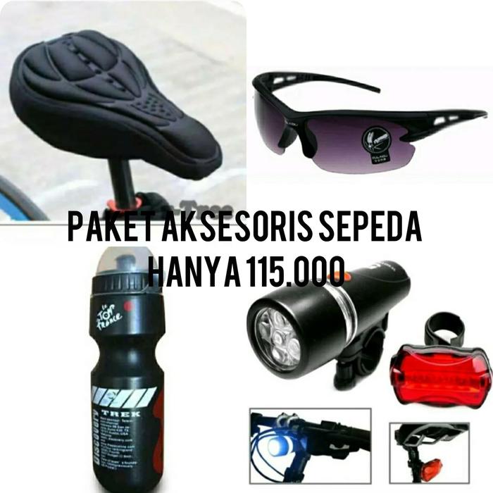 Gambar Paket Aksesoris Sepeda Lengkap dari ES Media Shop undefined Tokopedia