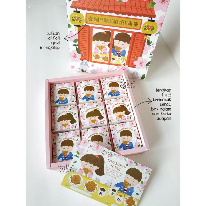 Gambar (CICIKOKO ISI 9) box untuk mid autumn [10 set] dari i am CiLi undefined Tokopedia