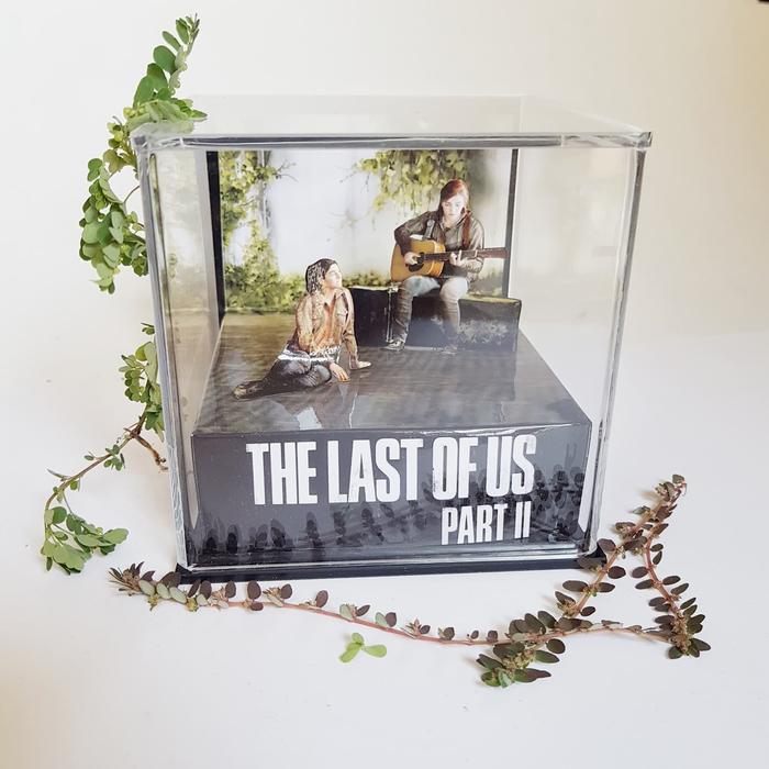 Gambar diorama 3d cube with song tlou2 the last of us take on me music jukebo dari Jadulkekinian undefined Tokopedia