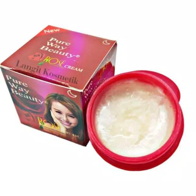 Gambar cream rose pure way [ bpom ] - Malam dari sumbeerkosmetik undefined Tokopedia