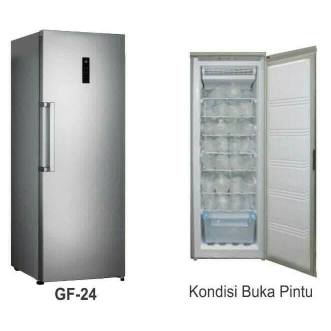 Jual Upright Freezer Gea Gf 24 Kulkas Freezer No Frost Tanpa Bunga Es Kota Tangerang Satmesin Pusat Mesin 