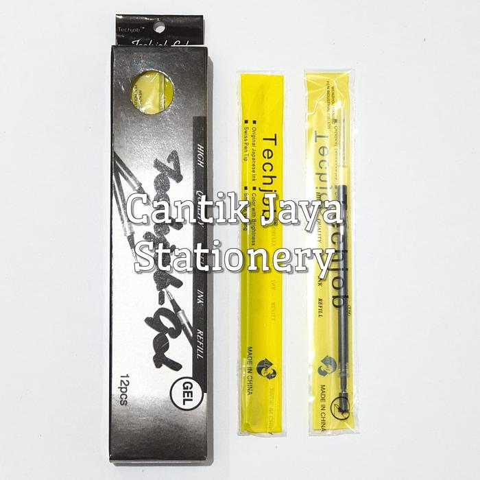 Jual Refill Pulpen Techjob 0 5 Kota Makassar Cantik Jaya Stationery Tokopedia