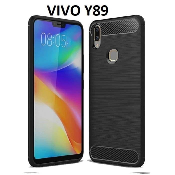 Jual Case Ipaky Carbon Fiber Vivo Y89 6 26 Softcase Shockproof Tpu Black Jakarta Barat Swiper Tokopedia
