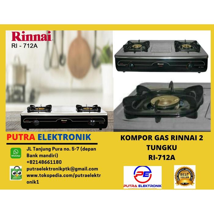 Jual Kompor Gas Rinnai Ri 712a Kota Pontianak Putraelektronik Tokopedia