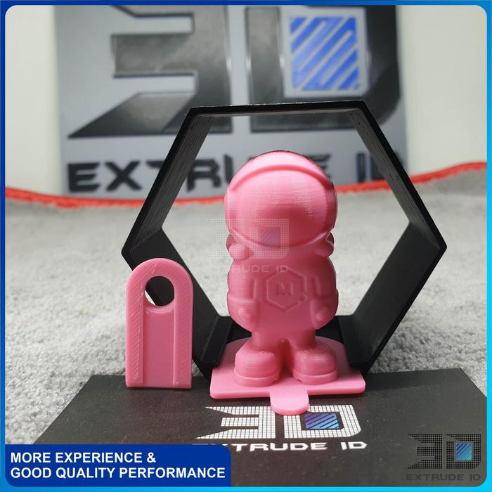 Gambar 3D Printing PLA+ Pink / Merah muda - Jasa 3D Print Bagus Berkualitas dari 3D extrude id undefined Tokopedia