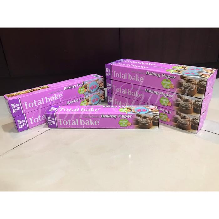 Gambar Total Bake Baking Paper Roll Kertas Roti 30cm x 10m Anti Lengket dari Mom Choice 2 undefined Tokopedia