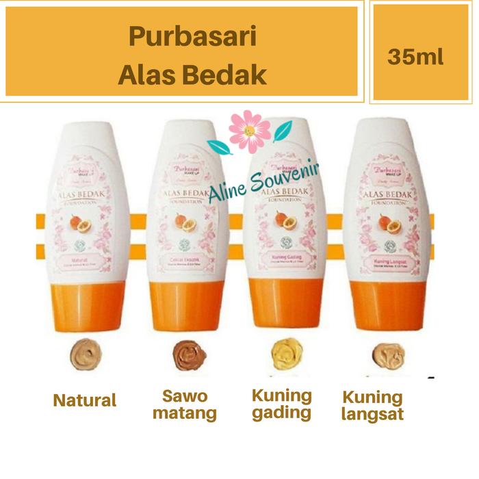 Gambar ALAS BEDAK FOUNDATION PURBASARI 35ML - Natural dari Global Mart Jakarta undefined Tokopedia
