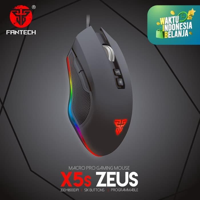 Jual Mouse Fantech Gaming X5S Zeus - Jakarta Pusat - Hans Computer |  Tokopedia