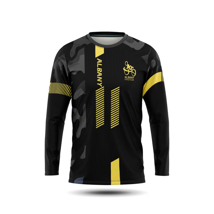 Gambar Jersey Sepeda Lengan Panjang Pria dan Wanita Model O-Neck JS019 - S dari FikaStore undefined Tokopedia