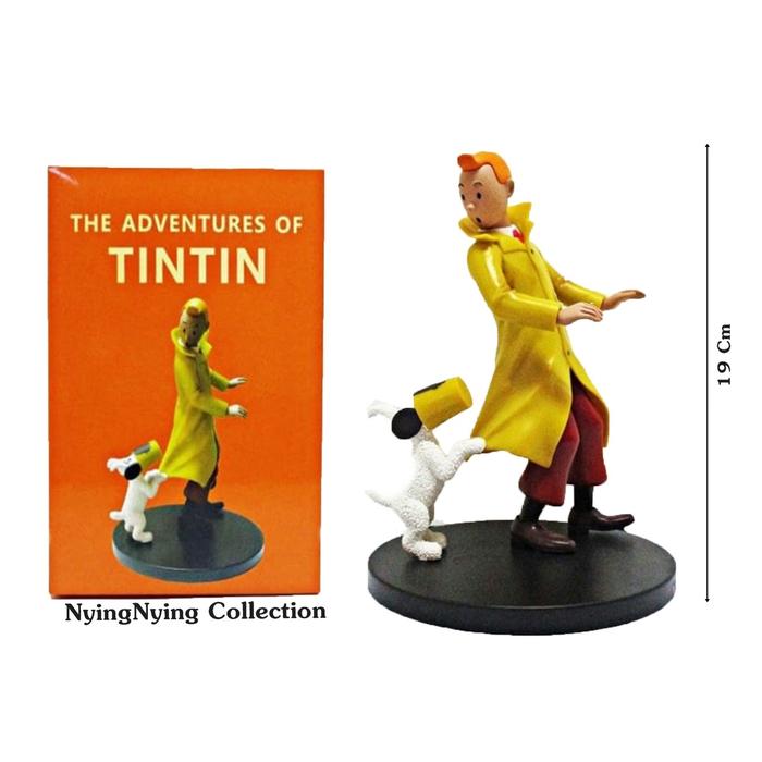 Gambar FIGURE TINTIN CRAB WITH GOLDEN CLAWS SNOWY 19 dari NyingNying Collection undefined Tokopedia