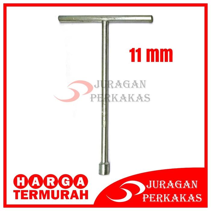 Gambar CUCI GUDANG KUNCI SOK T 11 MM CHROME SOCK SOCKET SHOCK WRENCH 11MM dari Pedagang Powertools undefined Tokopedia