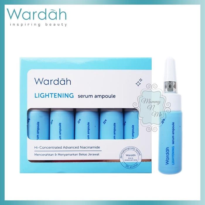 serum wardah lightening serum ampoule