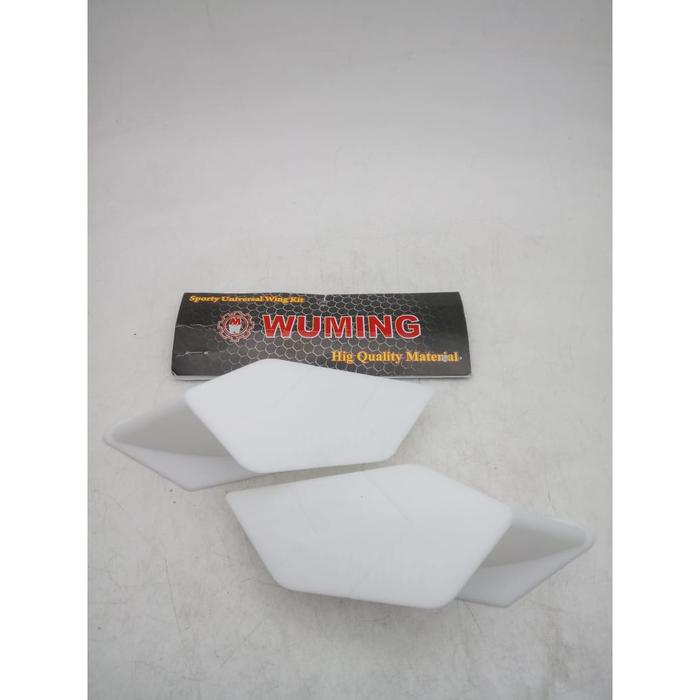 Gambar Winglet Aerodynamic Wing Nmax Aerox 155 PCX Vario CBR Universal - Putih dari saungmotor undefined Tokopedia