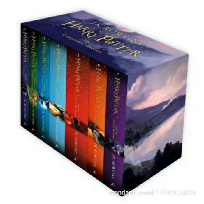 Gambar Harry Potter The Complete Collection by J.K.Rowling ( 7 books) dari MandarinWorld undefined Tokopedia