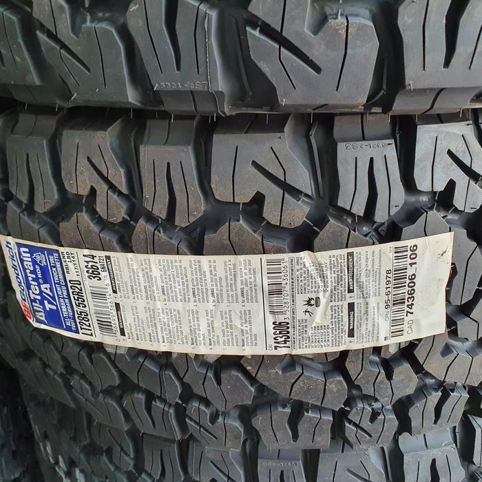 BFGoodrich オールテレン ４本セット LT285/55r20 バリ山 BFGoodrich オールテレン 4本セット LT285/55r20 バリ山