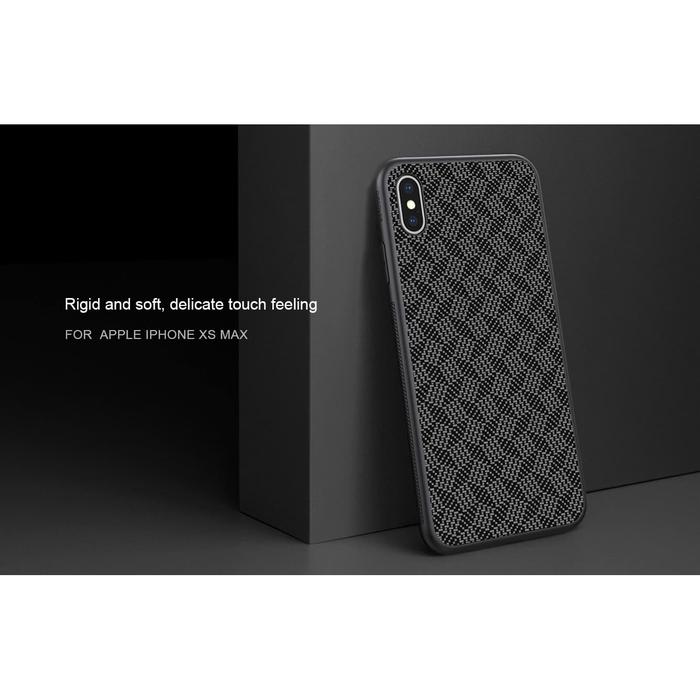 Gambar IPHONE XS MAX 6.5 NILLKIN ORIGINAL SYNTHETIC FIBER PLAID HARD CASE TPU dari Case Thebest undefined Tokopedia