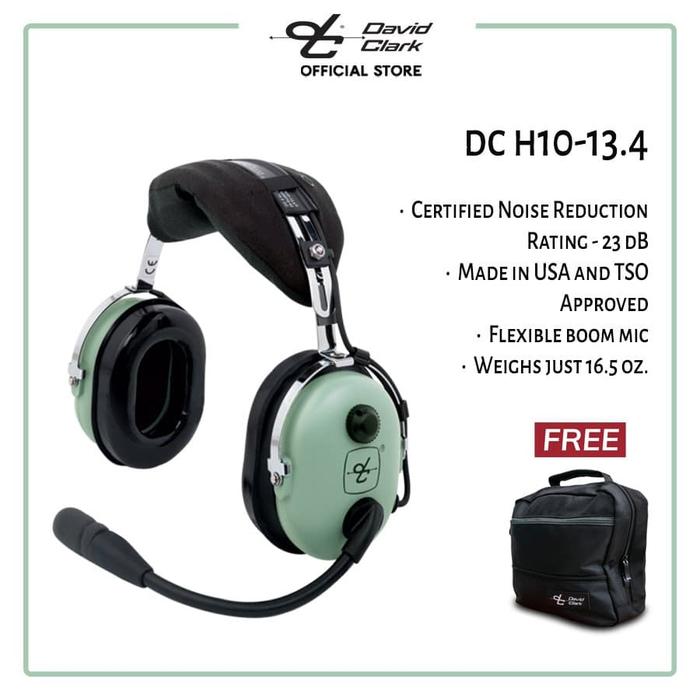 Gambar David Clark Headset Model H10-13.4 dari David Clark Official undefined Tokopedia