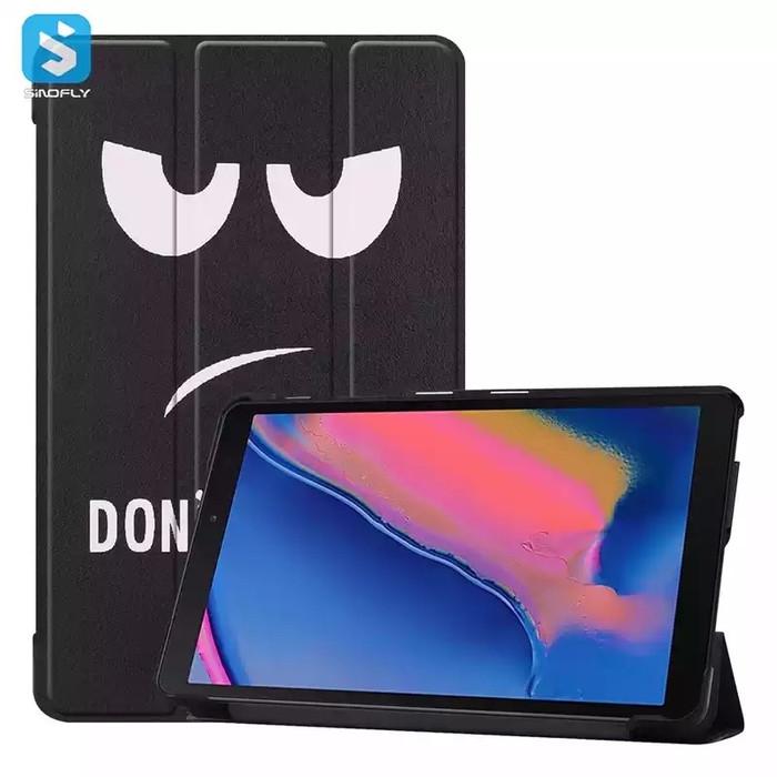 Gambar Case Samsung Galaxy Tab A 2019 8 Inch P200/P205 Flip Case Cover Motif - Dont touch me dari toko besar accessories Kota Administrasi Jakarta Utara Tokopedia