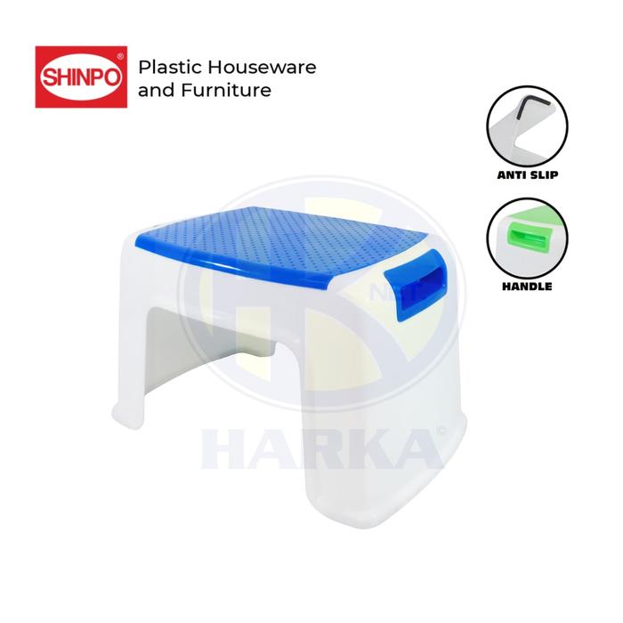Gambar AMADO Kursi Jongkok / Bangku Ngaji Anak Anti Slip| SHINPO 25CM SIP 190 - Grosir 1 = 6Pcs dari HARKAnet undefined Tokopedia