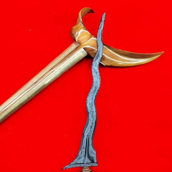 Jual Keris Langka Sepokal Luk 7 Asli Sepuh Mataram Sultan Agung Ladrang Kota Surakarta Antik Keris Tokopedia