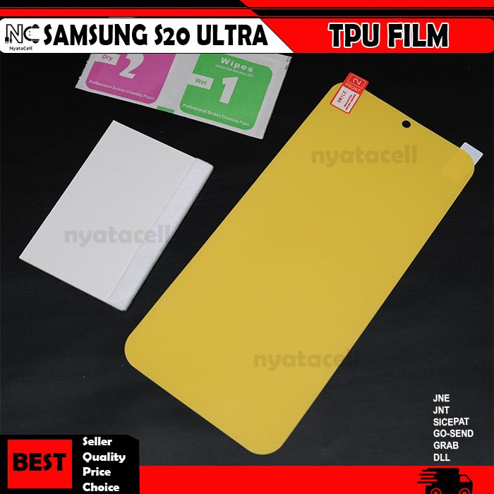 Gambar Tpu Film Smile Samsung S20 S10 S10E S9 S8 S7 S6 Edge Plus Ultra Lite - S20 ULTRA dari NYATACELL undefined Tokopedia