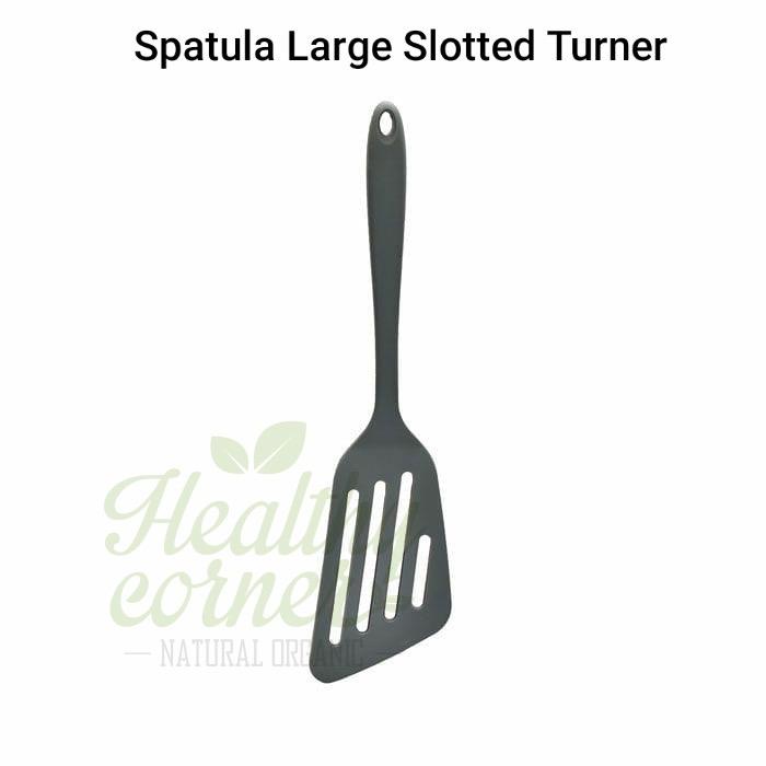 Gambar Silicone Spatula Silikon ( Sutil BPA Free Food Grade ) - Large Slotted dari healthycornersby undefined Tokopedia