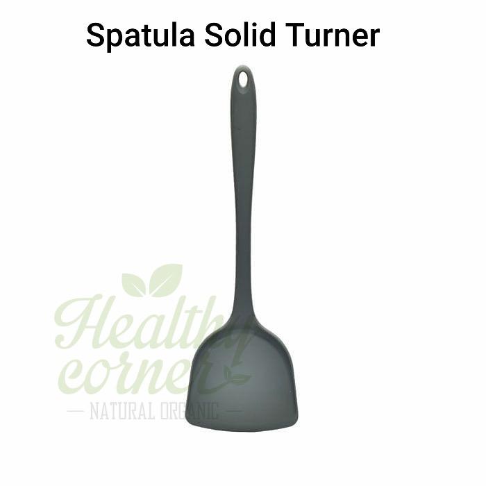 Gambar Silicone Spatula Silikon ( Sutil BPA Free Food Grade ) - Solid Turner dari healthycornersby undefined Tokopedia