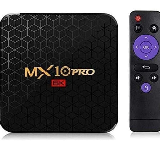 Mx10 Pro 4gb 64gb Allwinner H6 Android 90 6k 4k Smart Tv Box Mx10