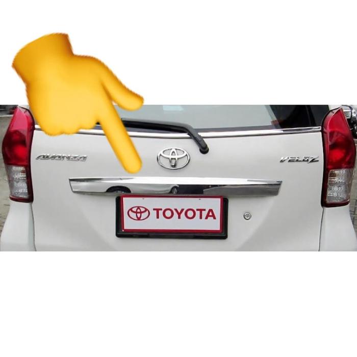 Gambar TRUNKLID TRUNK LID LIST BELAKANG ALL NEW AVANZA XENIA VELOZ FULL CROM dari Teman Variasi Mobil undefined Tokopedia