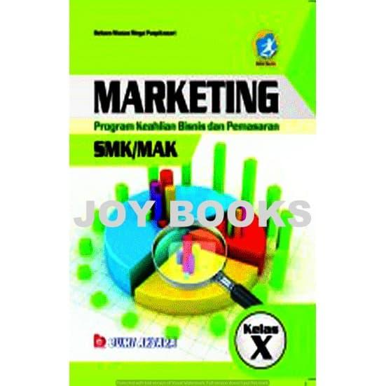 Jual Buku Marketing Program Keahlian Bisnis Pemasaran Smk Kelas X Revisi Kota Surabaya Joy Books Tokopedia