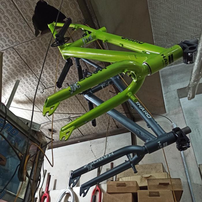 Sepeda Bmx Haro X3 Frame Jual FRAME BMX HARO CHROMOLY HITAM BLACK