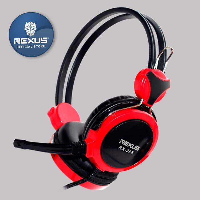 Gambar HEADSET GAMING REXUS RX-995 - Merah dari Station Gaming Store undefined Tokopedia