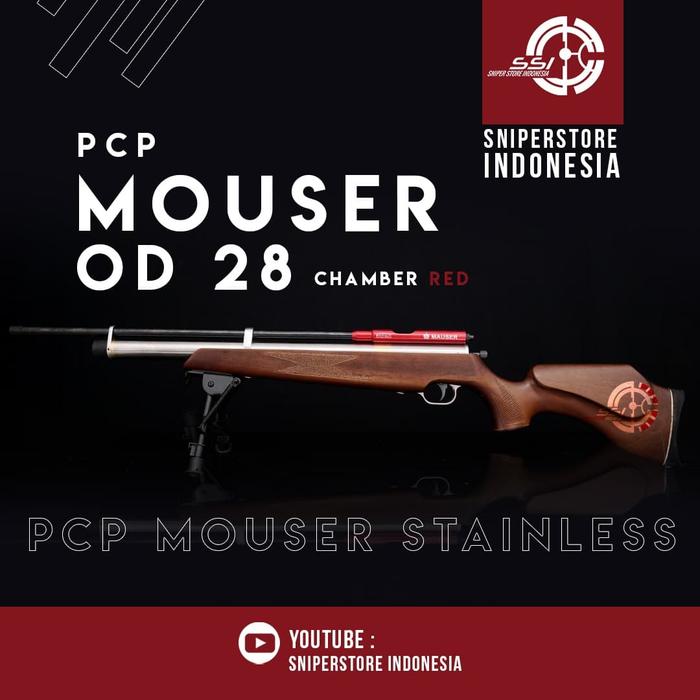 Jual Pcp Mouser Od 28 Chamber Merah Kab Kediri Sniperstore123 Tokopedia