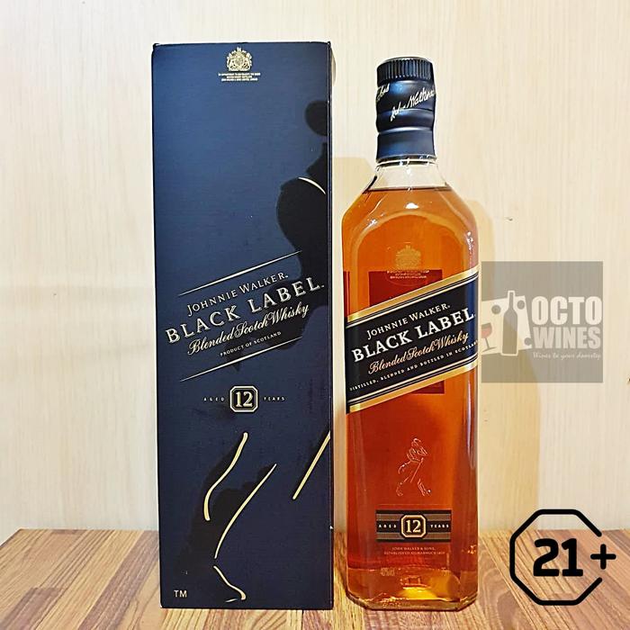 Jual Original Asli Ori Johnnie Walker Jw Black Label Scotch Whisky 750ml Jakarta Barat Octo Wines Tokopedia