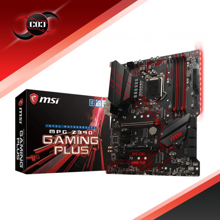 Gambar MSI MPG Z390 Gaming Plus (LGA1151, Z390, DDR4, USB3.1, SATA3) dari COC Komputer undefined Tokopedia