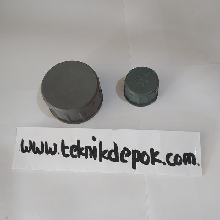 Gambar Dop Drat Dalam AW PVC 3/4 Inchi Tutup Sambungan Pipa Depok Jakarta dari Alat Teknik Agnes Citra undefined Tokopedia