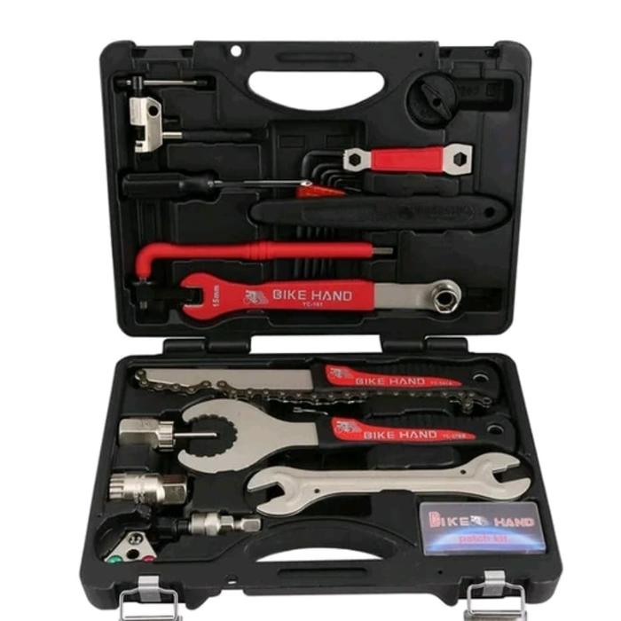Gambar Bike Hand Kunci Set Sepeda - Tool Set Sepeda - Toolkit Sepeda Bicycle dari LE Barokah undefined Tokopedia