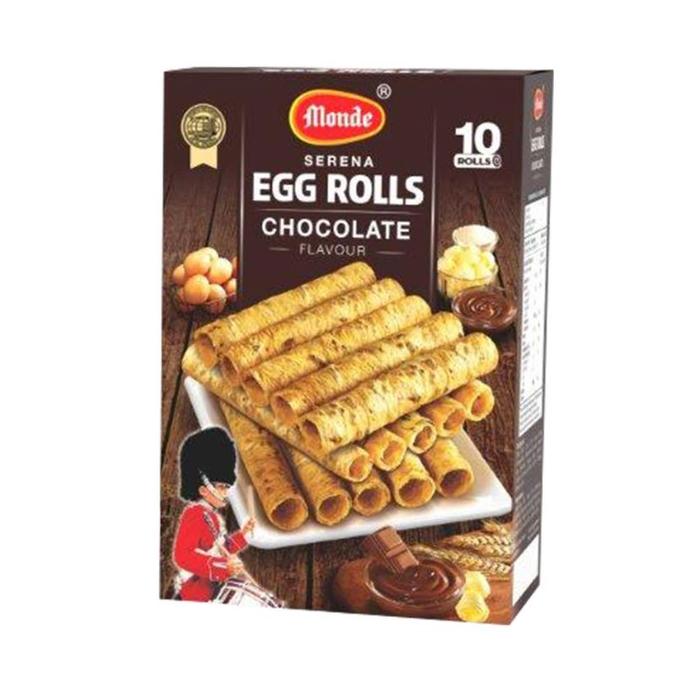 Gambar Monde Cookies Serena Egg Roll Coklat Original Pandan 70 Gram - Coklat dari Kyan Mart undefined Tokopedia
