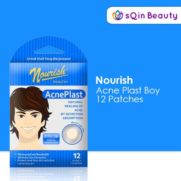 Gambar (ISI 2) Nourish Acne Plast Boy Plester Jerawat / Penutup Jerawat dari SQIN Beauty undefined Tokopedia