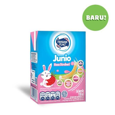 Gambar Frisian Flag Junio Rasa Stroberi 110ml - Bendera Susu UHT dari TOKO MURSALIM undefined Tokopedia