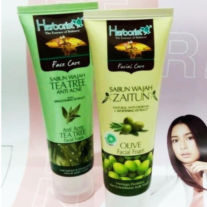 facial foam herborist tea tree
