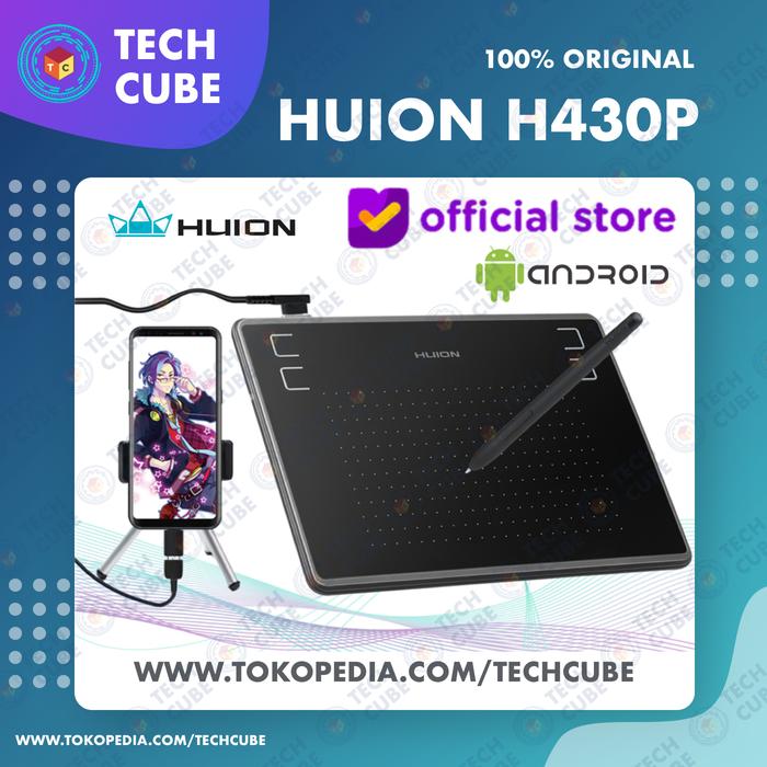 Gambar Huion H420 Art Graphic Drawing Tablet Design Signature OSU! - Tablet dari Tech Cube Store undefined Tokopedia