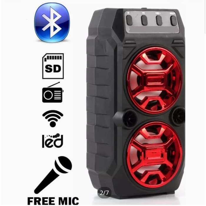 Gambar SPEAKER KARAOKE BK-019 BONUS MICROPHONE / SPEAKER BLUETOOTH KARAOKE dari Mayken Toko undefined Tokopedia
