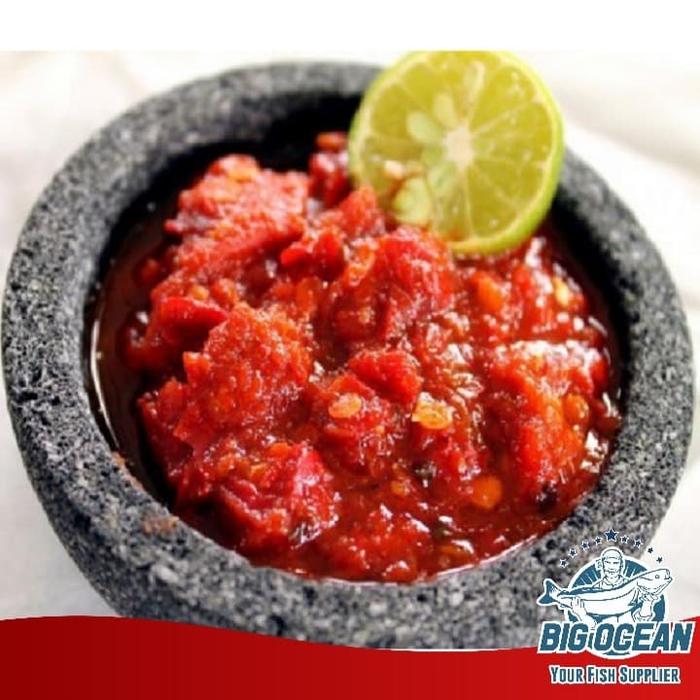 Gambar Sambal Cobek Pedas HOMEMADE | Sambal Ala BIG OCEAN dari Big ocean official undefined Tokopedia