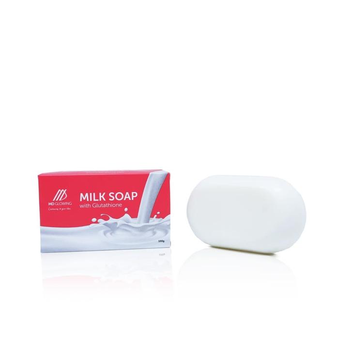 Gambar MDGLOWING SKIN - Milk Soap With Glutathione dari MD GLOWING SKIN Ciamis undefined Tokopedia