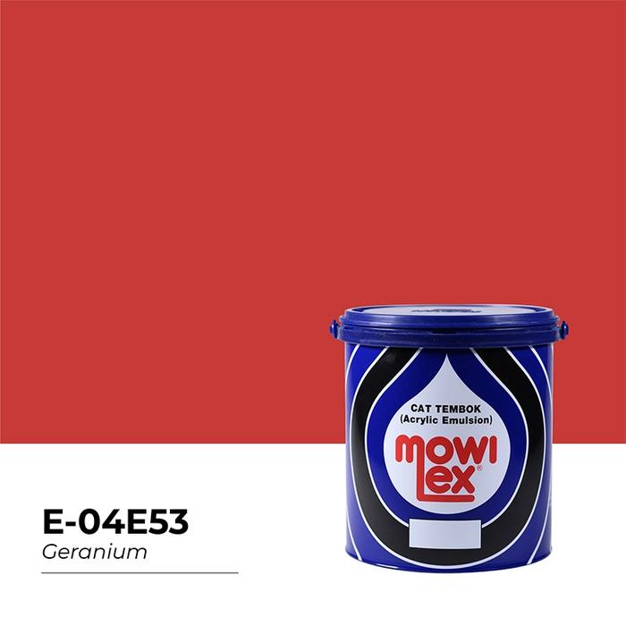 Gambar Mowilex Emulsion Warna Khusus Cat Tembok Interior Paint - 2.5 Ltr - Geranium dari Mowilex Indonesia undefined Tokopedia
