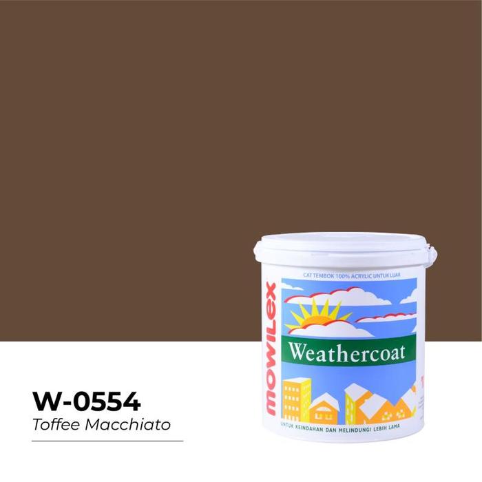 Gambar Mowilex Weathercoat Cat Tembok Eksterior (1/2) - 2.5 Ltr - Toffe Machiato dari Mowilex Indonesia undefined Tokopedia