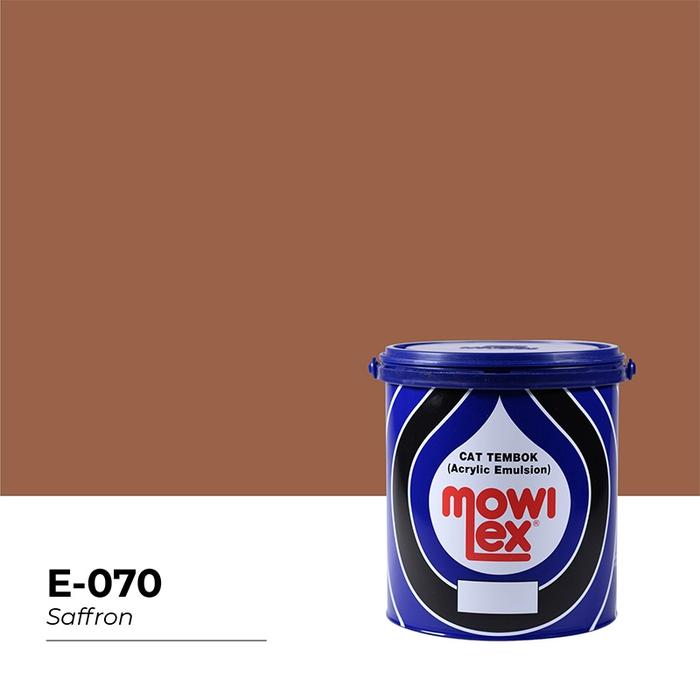 Gambar Mowilex Emulsion Warna Standar Cat Tembok Interior Paint (1/2) - 2.5 Ltr - Saffron dari Mowilex Indonesia undefined Tokopedia