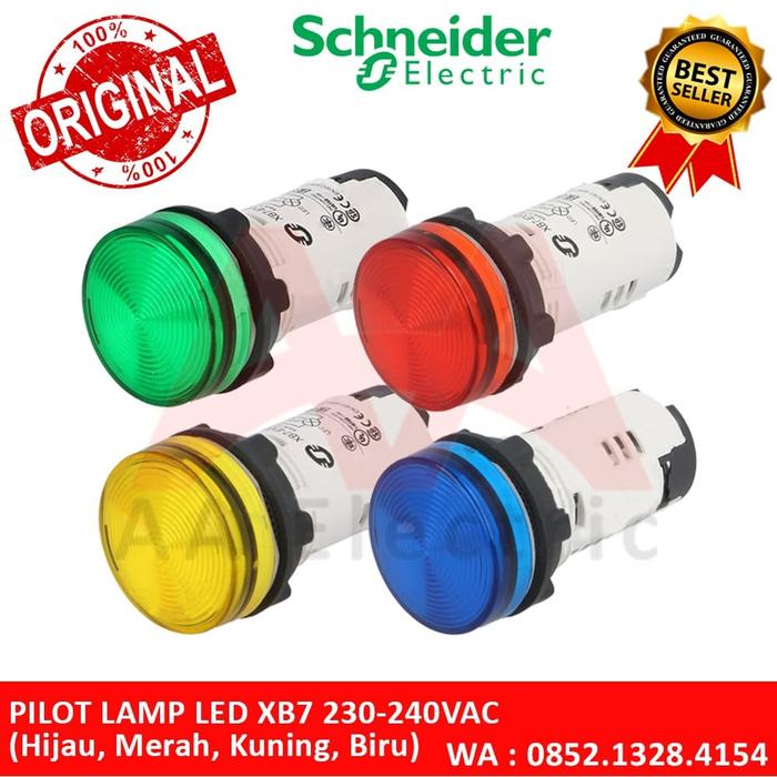 Schneider XB7EV06MP Leuchtdrucktaster – 1 Jahr Garantie, NEU, Für Steuerungen